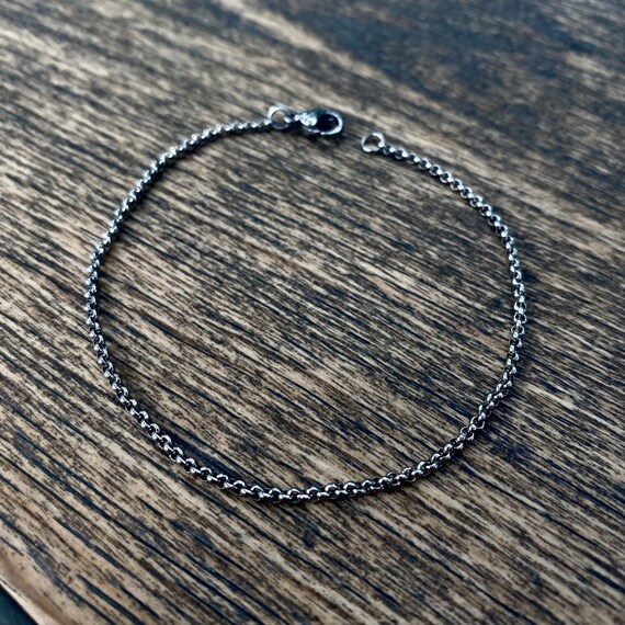 Sterling Silver 19.5cm Belcher Bracelet | Prouds