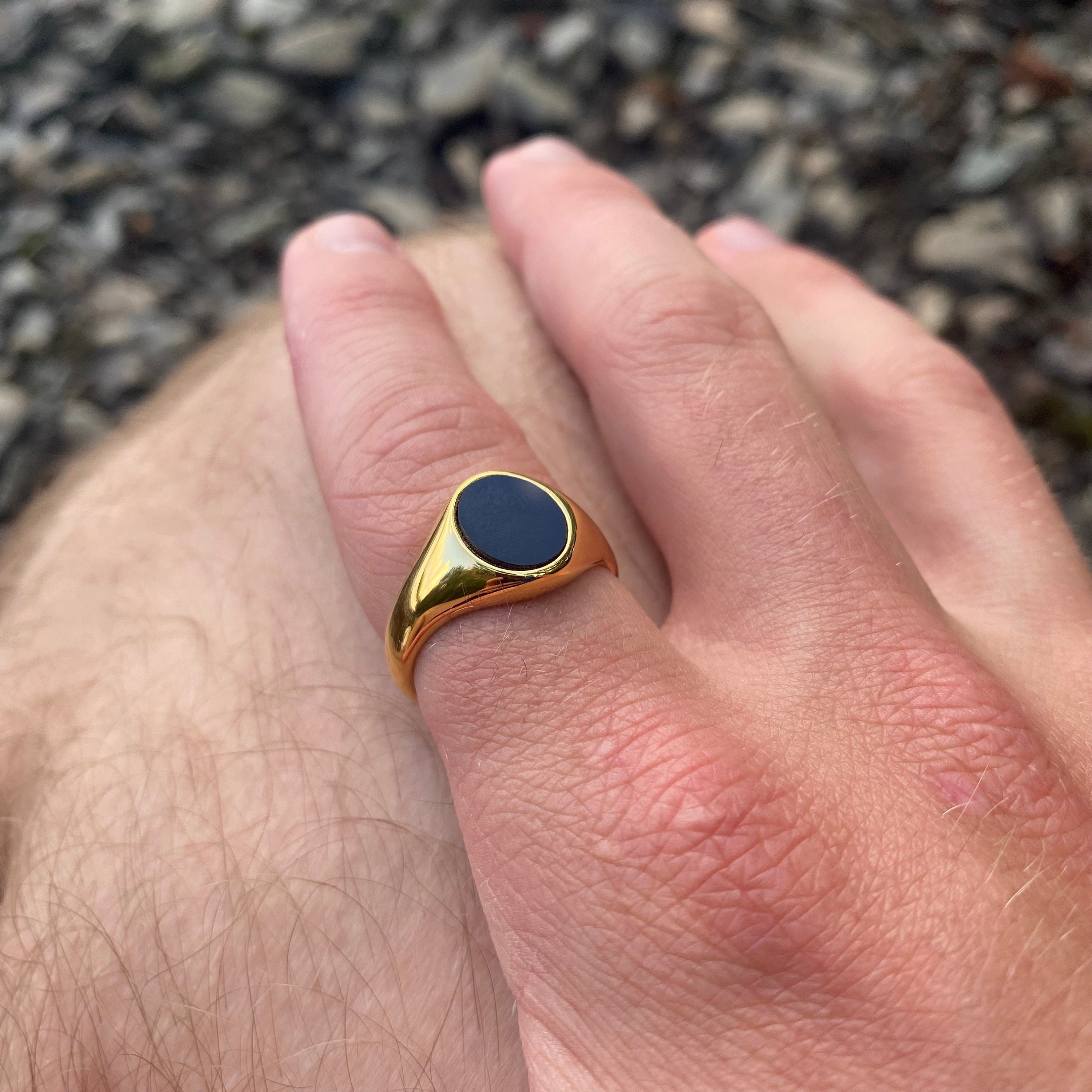 Gold Onyx Ring, Onyx Signet Ring, Black Onyx Ring, Black Stone Ring, 14K  Gold Onyx Ring, Onyx Pinky Ring, Black Crest Ring, Gold Men Ring - Etsy