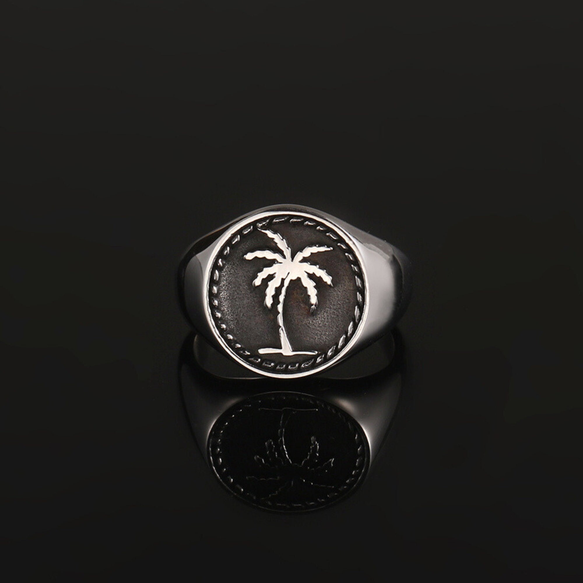 Mens palm sales tree ring
