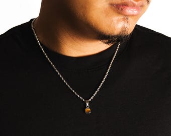 関税/送料込み【twistedpendant】クリストファーペンダント セイントクリストファーメダルペンダント for Men