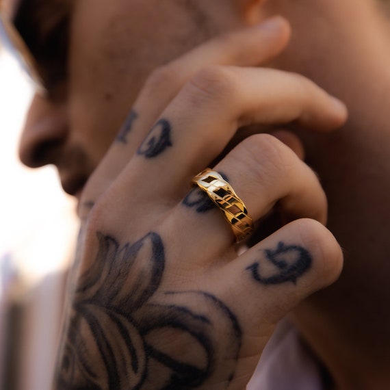 Latest 50 Men's Gold Ring Designs (2022) - Tips and Beauty | Gold rings  fashion, Mens gold jewelry, Mens gold bracelets