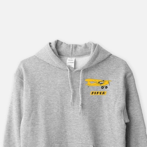 Piper PA18 Super Cub Hoodie - Customizable w/ N-Number!