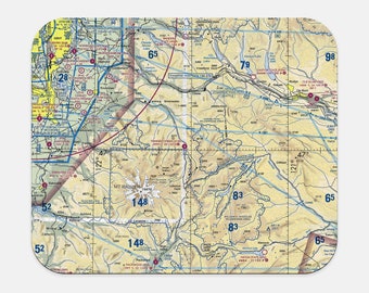 Customizable VFR Sectional Mouse Pad