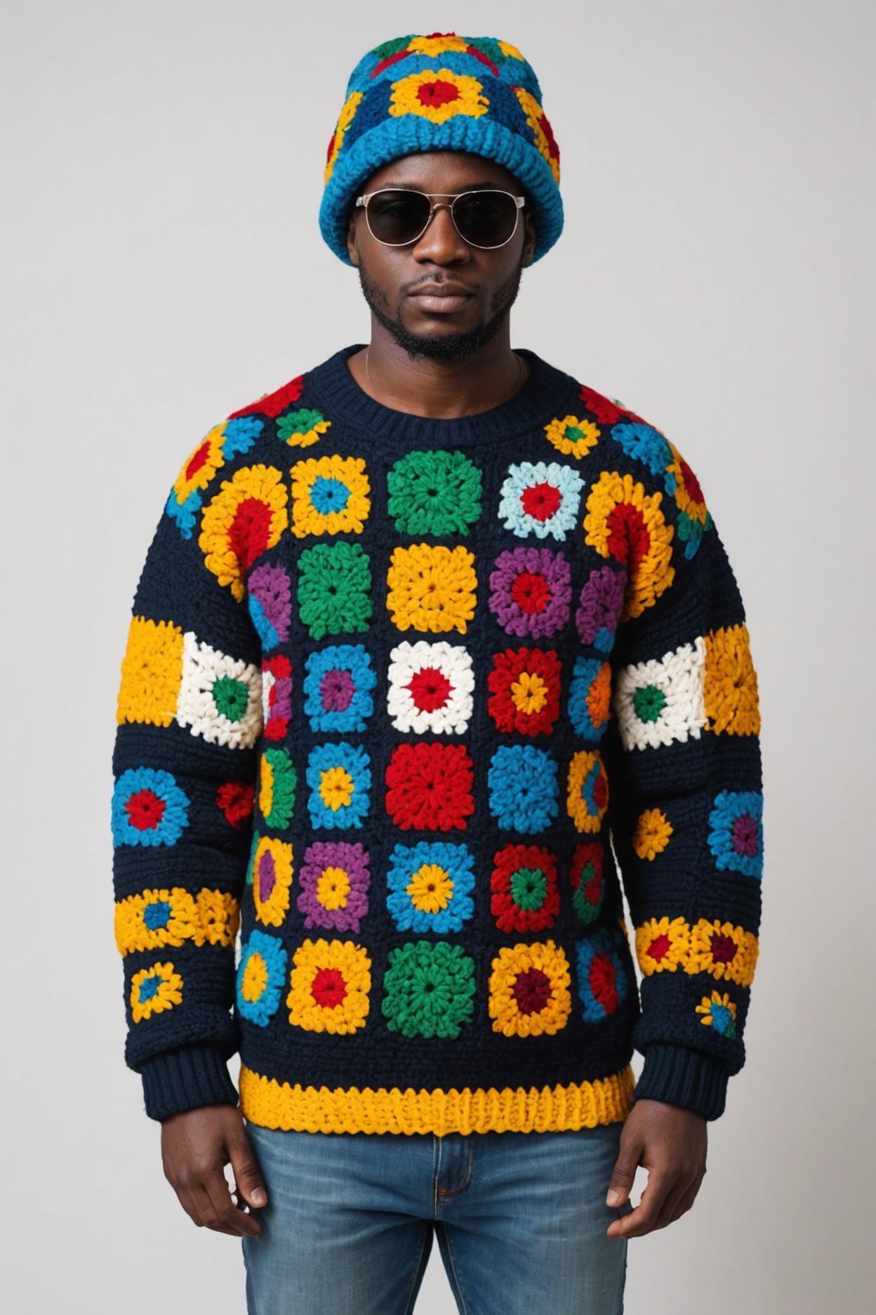 Colorful Sweater Men Etsy Ireland