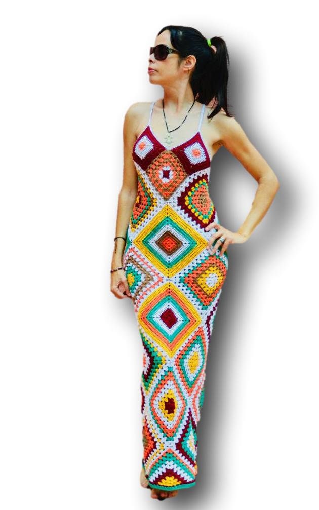 Knit Dress Sexy Long Dress Summer 