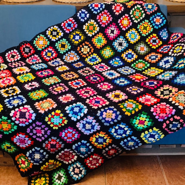 Roseannes Häkeldecke, Roseannes Häkeldecke, Retro Afghane, Vintage Afghane