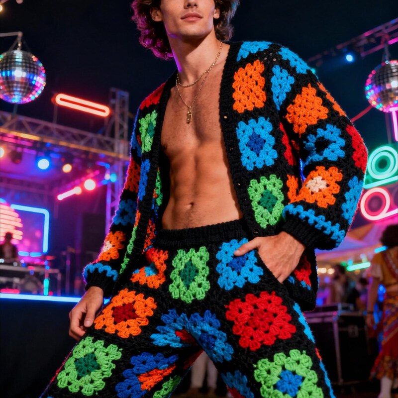 Crocheted Rave Suit - Etsy