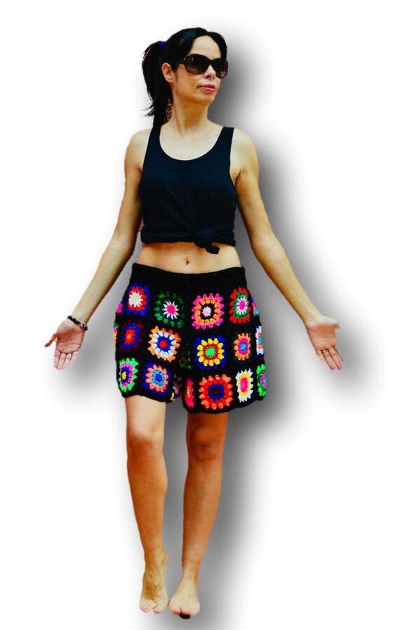 Pantalones cortos ganchillo pantalones cortos de abuela - España