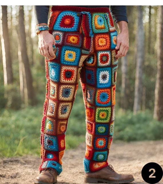 100% hemp knitted Yoga pants for Men | 48andme.com