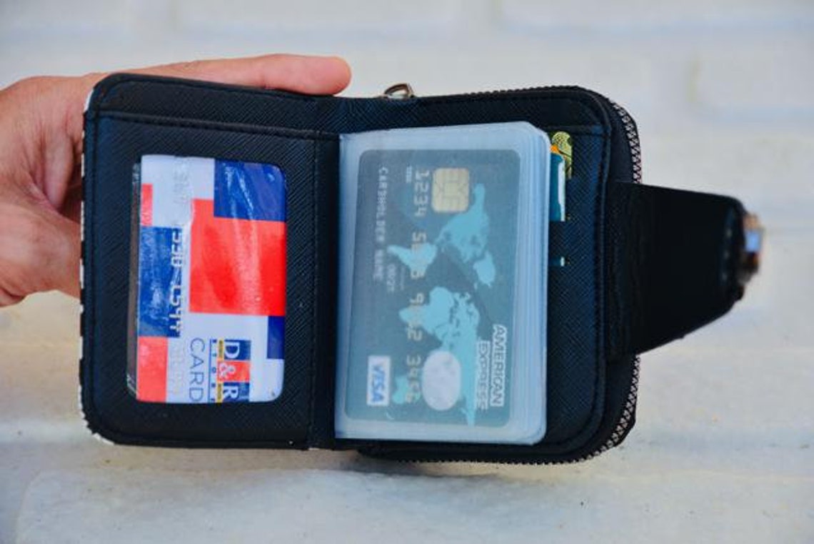 Small wallet Small Credit card wallet Mini wallet purse Etsy