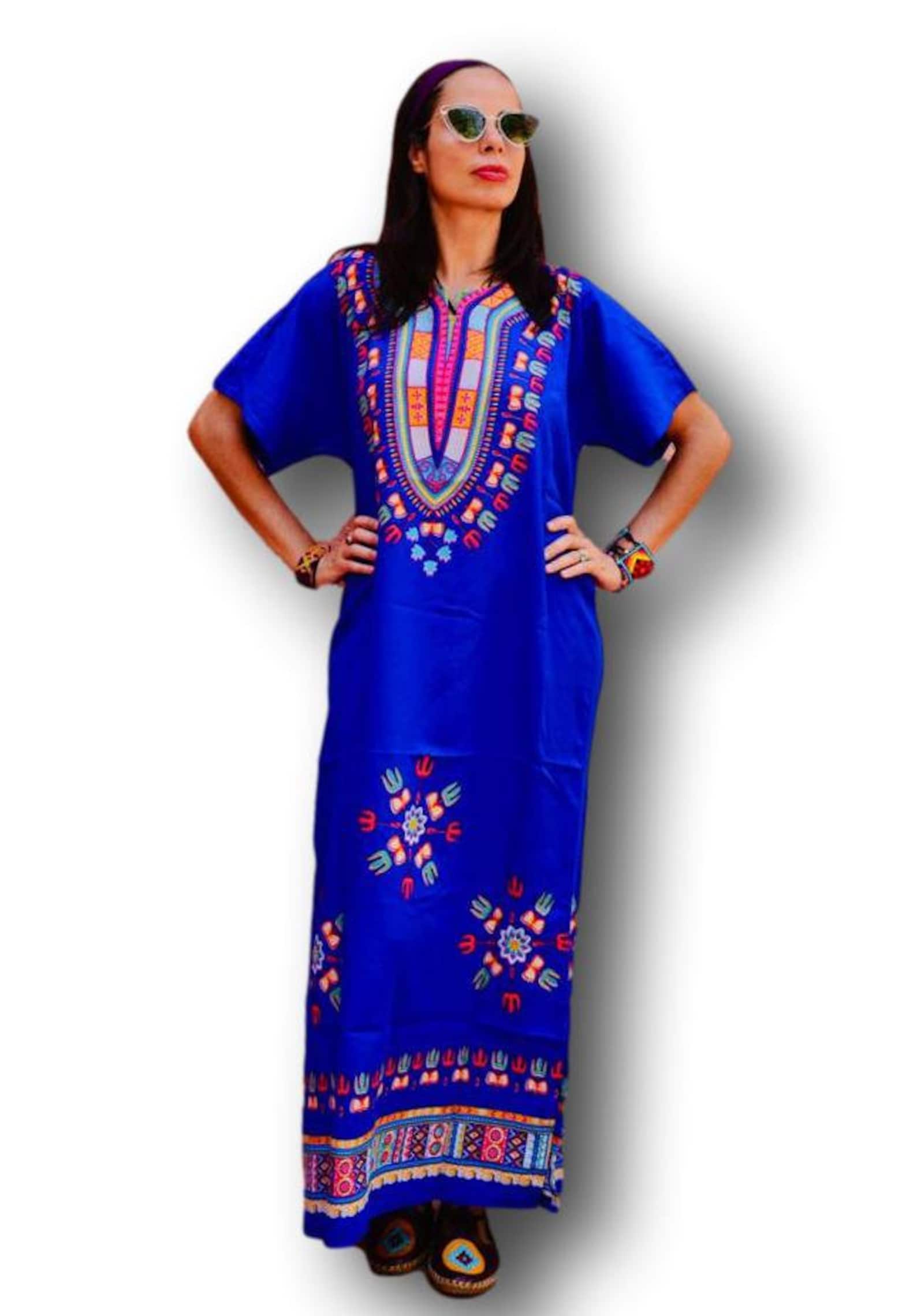 Women Long Kaftan Cotton Kaftan Boho Kaftan Women Summer Etsy
