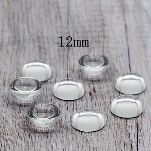 60Pcs 20mm Self-Adhesive Acrylic Clear Rhinestones with Container Flat Back  Round Crystal Circle Gems Sparkling Plastic Stickers 