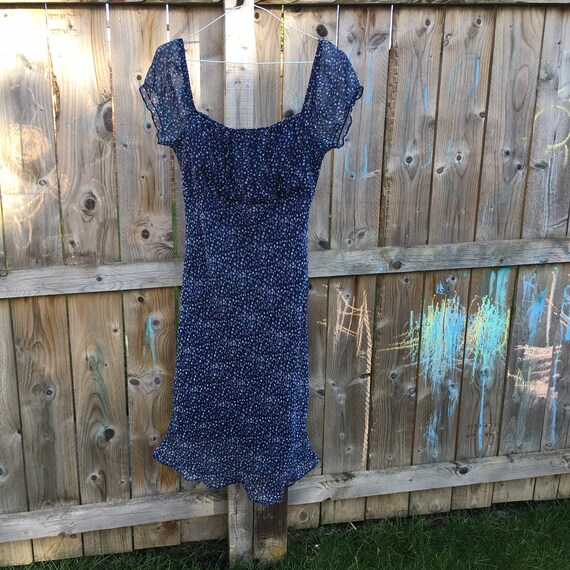 Vintage y2k prairie dress slip dress milkmaid 2000