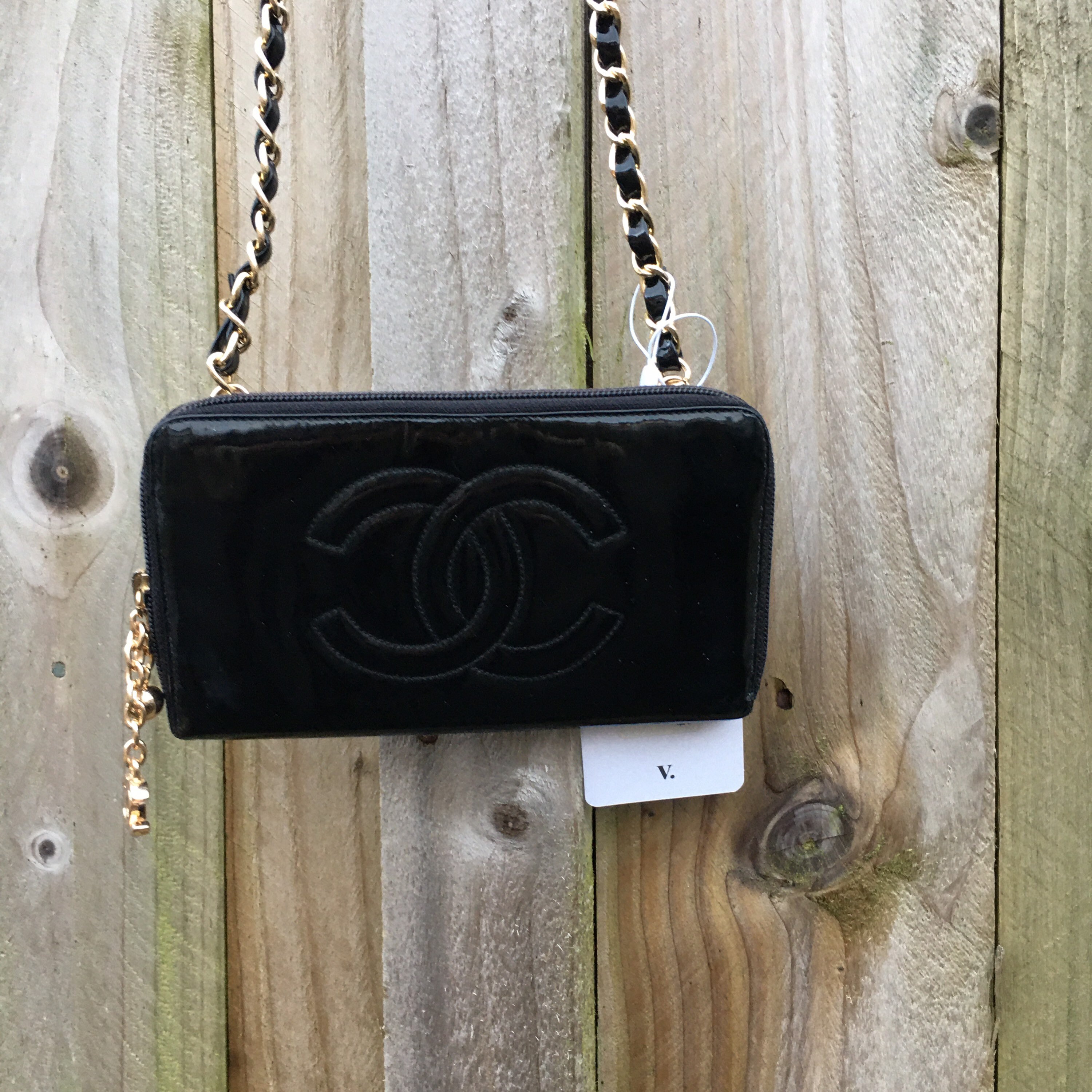 Vintage Chanel Bag Wallet on a Chain 1990s 