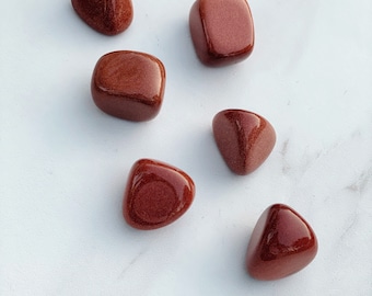 Goldstone Pocket Stone
