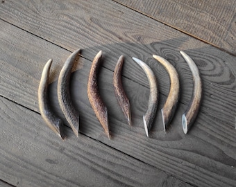 Rustic Antler Drawer Pulls: Natural Deer Antler Handles