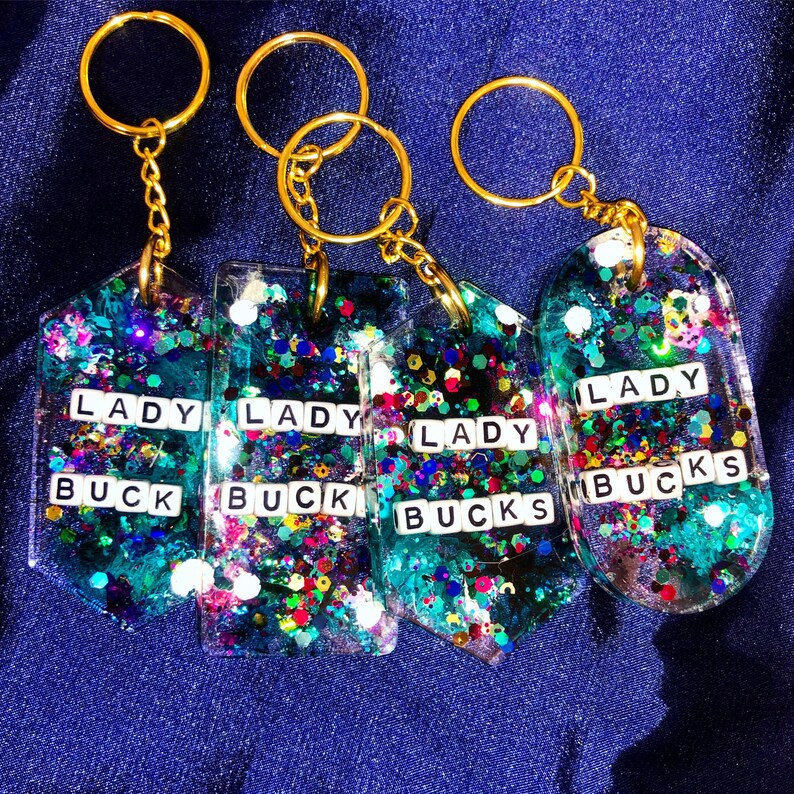 Resin Custom Keychain Handmade Personalized Keychain Decor Etsy