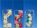 Pressed Flowers Phone Case for iPhone 14 13 12 11 Pro Mini Pro Max, iPhone X XR XS Max 7 8