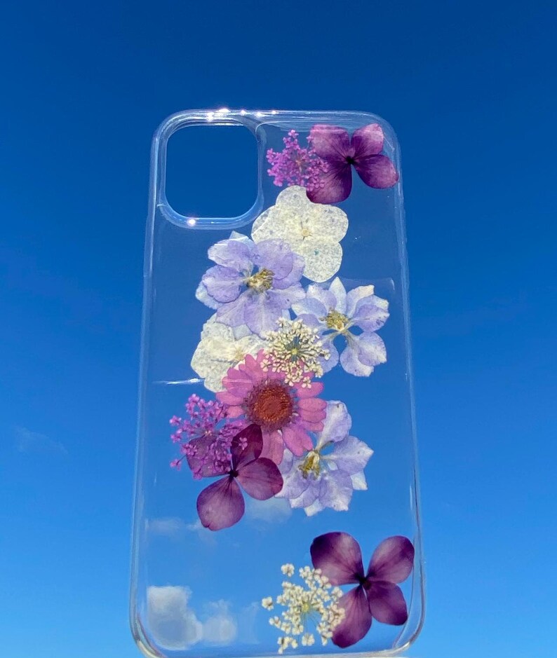Pressed Flowers Phone Case for iPhone X XR iPhone 11 iPhone 11 Etsy