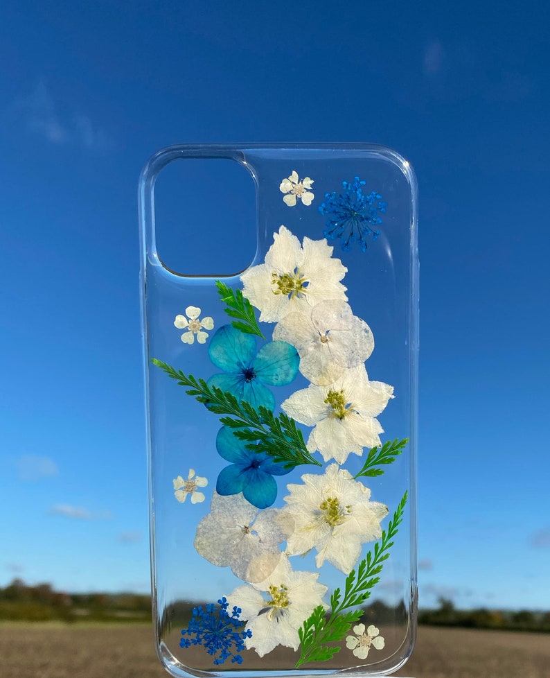 Pressed Flowers Phone Case for iPhone X XR iPhone 11 iPhone 11 Etsy