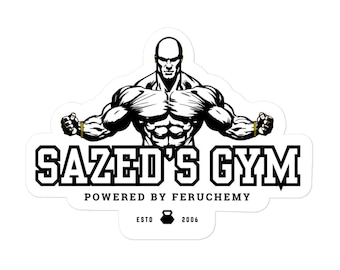 Pegatina del gimnasio de Sazed, Mist Born (Brandon Sanderson)