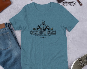 Camiseta de gimnasio de Sazed, colores claros, Mist Born (Brandon Sanderson)