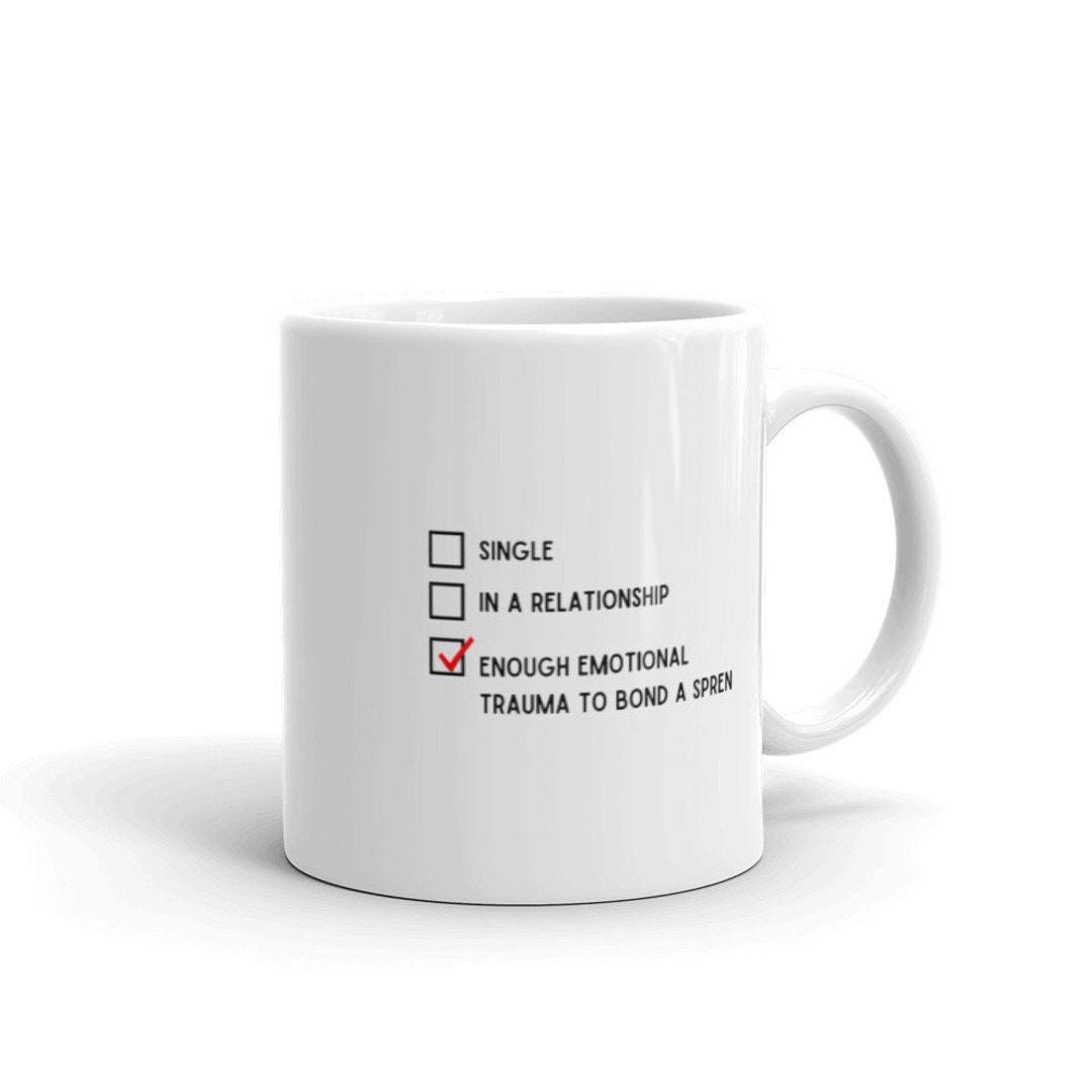Relationship Status Mug, Storm Light Archive brandon Sanderson - Etsy