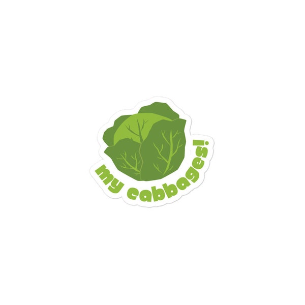 My Cabbages! Sticker