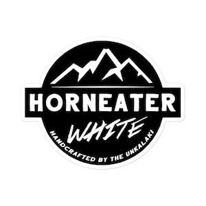 Horneater White Sticker (Storm Light Archive)
