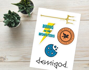 Percy Jackson Sticker Sheet #1 (Percy Jackson and the Olympians)