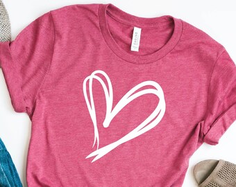 valentine heart shirt