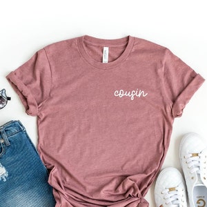 Cousin Shirt, Cousin Crew T-shirt, Cousin Pocket Size Tee, Matching Cousin Shirts, Family Cousin Gifts, Family Reunion Shirt, Cousin Squad T