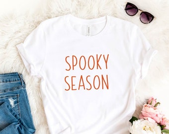Spooky Season Shirt, Spooky Season, Spooky Shirt, Halloween Shirt, Fall Shirt, Cute Fall Tee, Funny Halloween Shirt, Womens Halloween Shirt