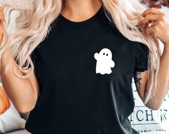 Ghost Shirt, Halloween Shirt, Funny Halloween Tee, Cute Women Halloween Tee, Halloween Gift Hocu Pocu Tee, Cute Ghost Shirt, Spooky T-shirt