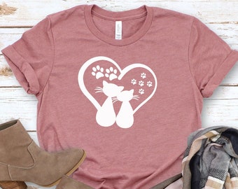 Cat T-shirt, Funny Cat Shirt, Cat Lover Shirt, Funny Cat Shirt, Cute Cat Shirt, Animal Lover T-shirt, Cat Love T-shirt, Gift for Cat Lovers