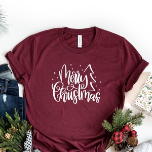 Merry Christmas Shirt, Christmas Tree Shirt, Merry Christmas Sweatshirt ...