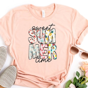 Summer T-Shirt, Sweet Summer Tee, Beach Shirt, Funny Summer Shirt, Summer Time Shirt, Vacay Life, Distressed Tee, Sweet Summertime Shirt
