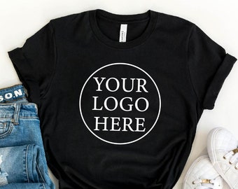 Logo Design Shirt, Your Logo Shirt, Company T-Shirt, Personalized Shirt, Graphic Tee, Your Brand Tee, Custom Image Shirt, Your Text Here