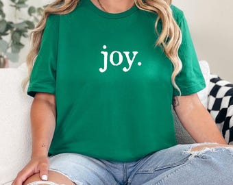 Joy Shirt, Christmas T-shirt, Gift For Christmas, Family Christmas Shirts, Xmas shirt, Merry Christmas Shirt, Choose Joy, Winter Shirt