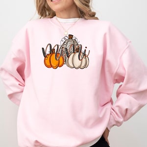 Mimi Halloween Sweatshirt, Mimi Halloween Gift, Grandma Sweater, Pumpkin Mimi Wear, Spooky Grandma Sweater, Grandma Halloween Sweatshirt