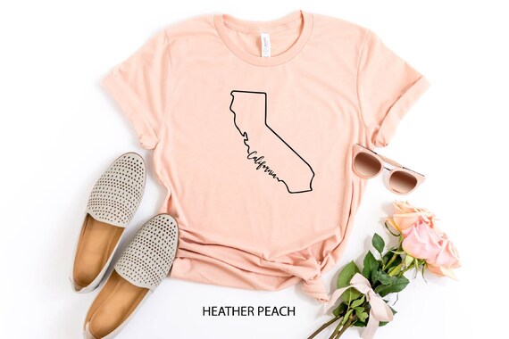 California Shirt, California Home Shirt, West Cost Tee, California Dreaming Tee, Travel T-shirt, State Pride, Sate T-shirt, Cali Girl Shirt