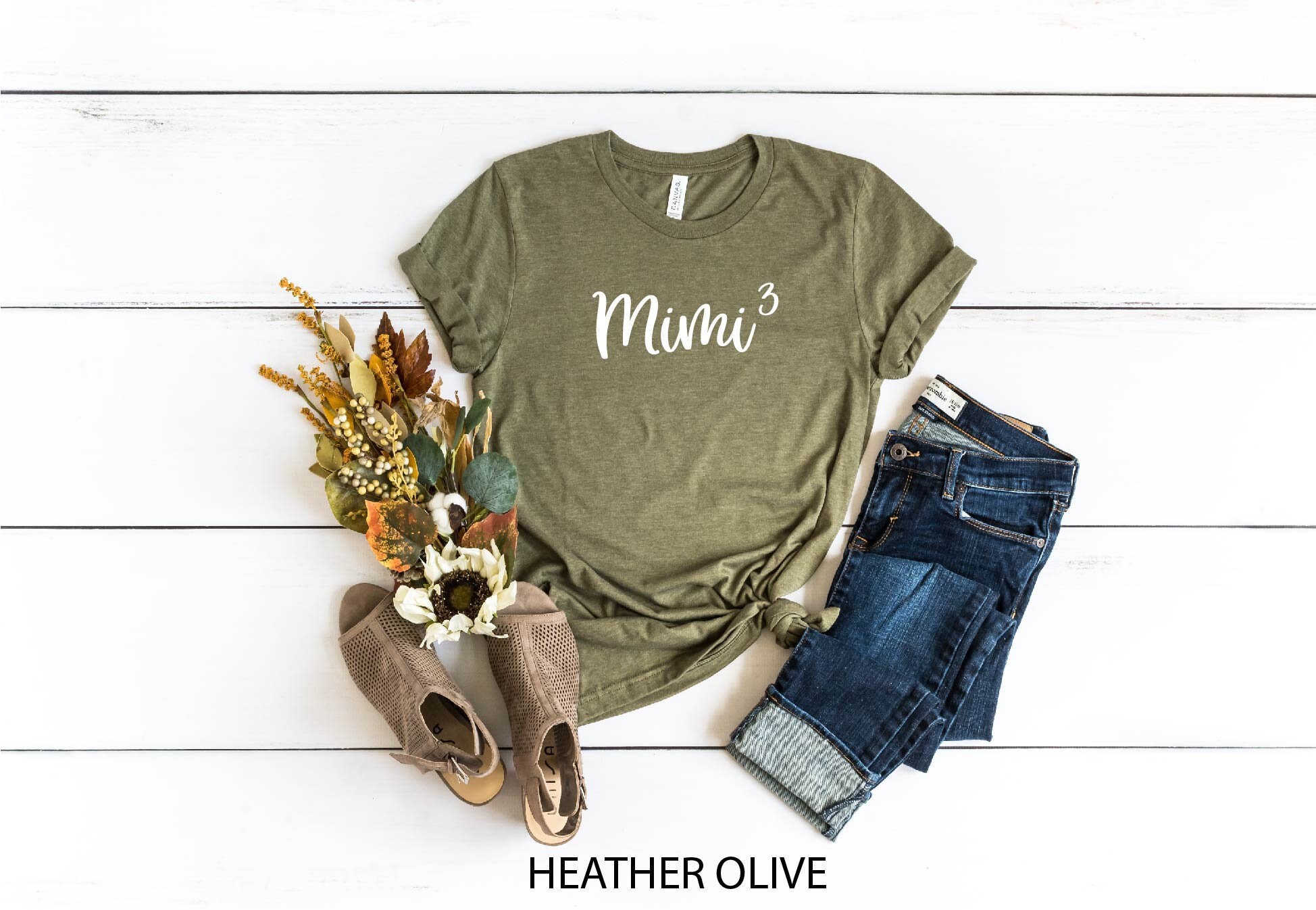 Mimi Shirt, Pregnancy Announcement Shirt, Mimi 3 Shirt, Mimi of 3 Shirt, Grandma Life Shirt, Shirts for Grandma, Mothers Day Gift
