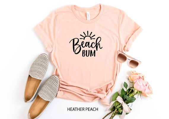Beach Bum T-shirt, Beach Life Shirt, Beach Group Shirts, Travel Shirt, Hawaii Shirt, Beach Vibes Shirt, Vacation Shirt, Girl Trip Shirts