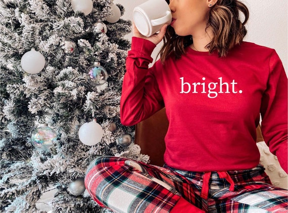 christmas dress shirts for women Bright Shirt, T-shirt, Christmas Party Shirt, Cute Women's Holiday Tee, Women's Christmas Top, Xmas Shirt, Funny Holiday Shirt Color:ORCHID Jack Wills Blue Floral Simple maxi dress Plaid christmas Traditional Golf Clothing