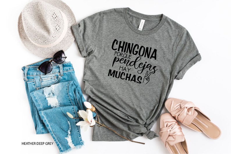 Chingona Porque Pendejas Hay Muchas Shirt, Mexican Shirt, Hispanic Tee, Inteligente Fearless Boss Lady T-shirt, Latina Women's Shirt image 3