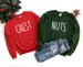 Chest And Nuts Couples Christmas T-Shirt, Funny Christmas Shirt, Couples Christmas Sweatshirts, Christmas Humor, Holiday Tee, Funny Saying 
