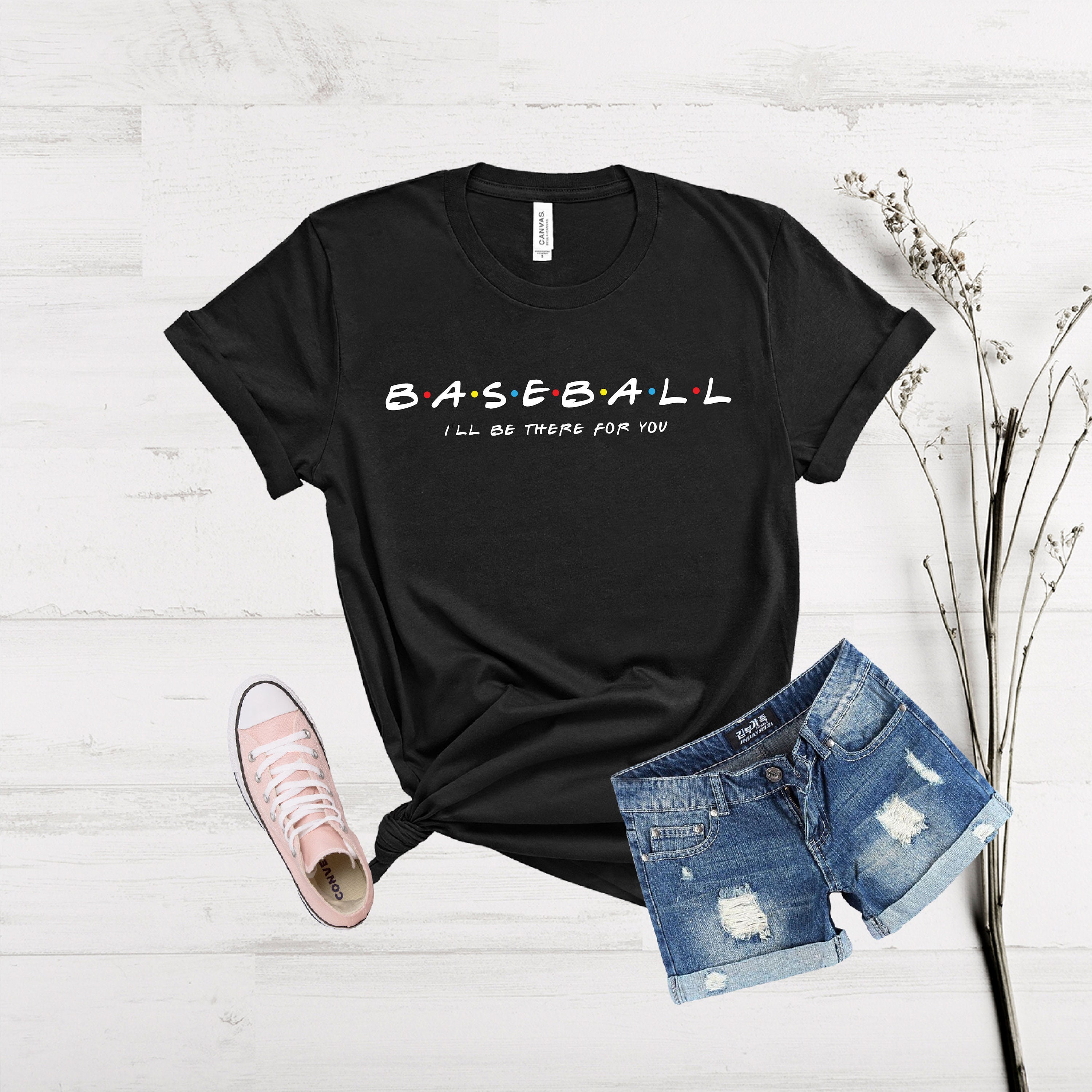 friends baseball shirt