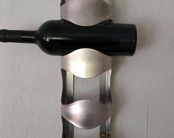 Adega vintage IKEA VURM em aço inoxidável cromado, design pós-moderno