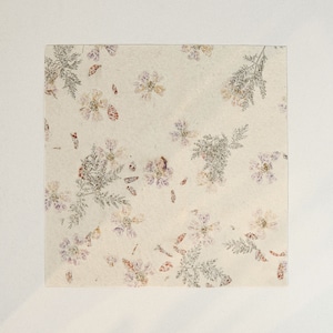 Press Dry Flower Handmade Organic Paper 70 GSM - Purple (Per sheet, 4 Sizes)