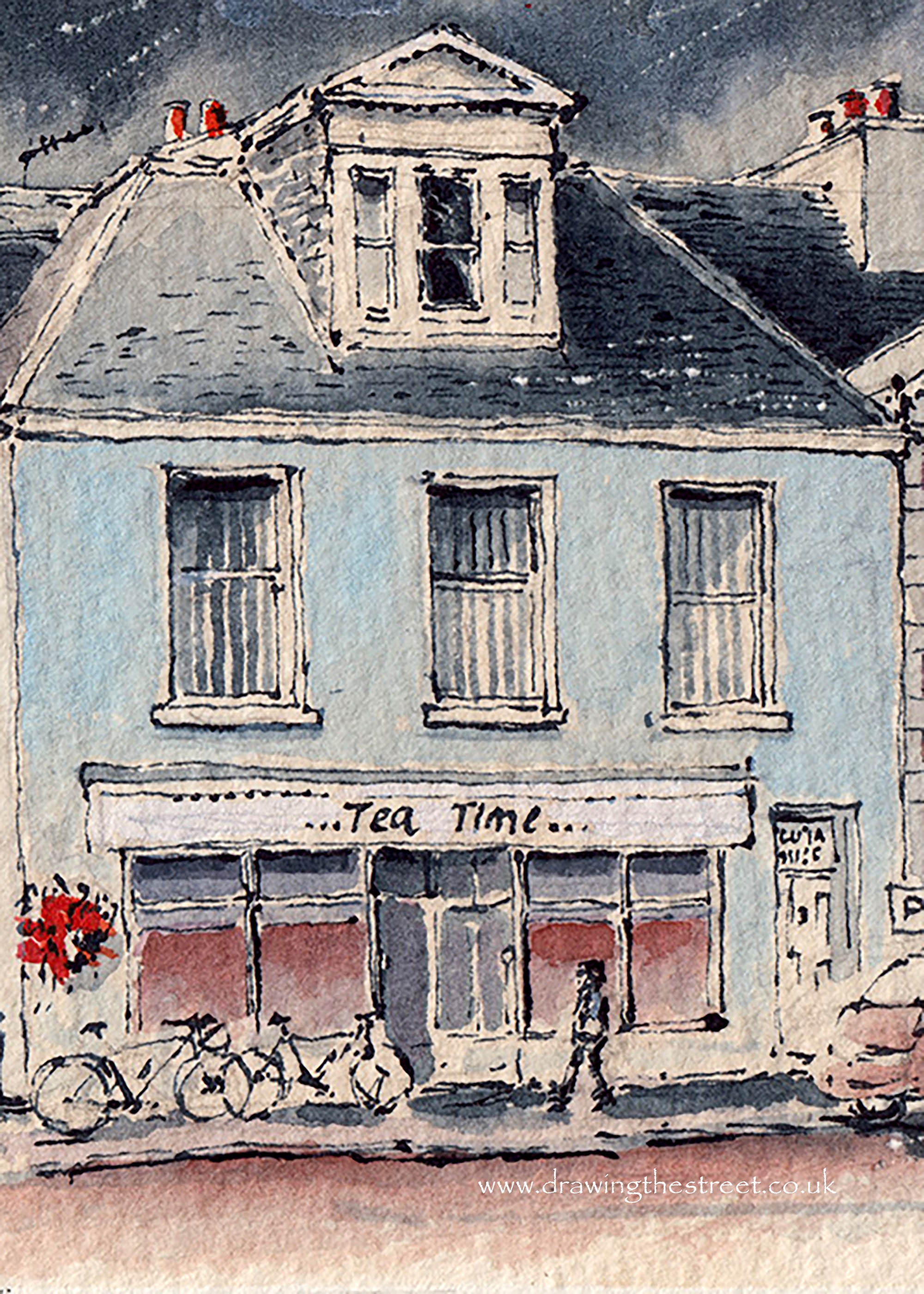 Original Art of 'tea Time' Lanark Etsy